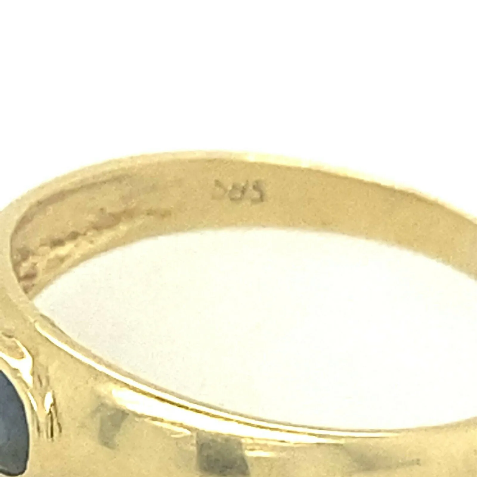 14ct Yellow Gold 0.40ct Sapphire Ring