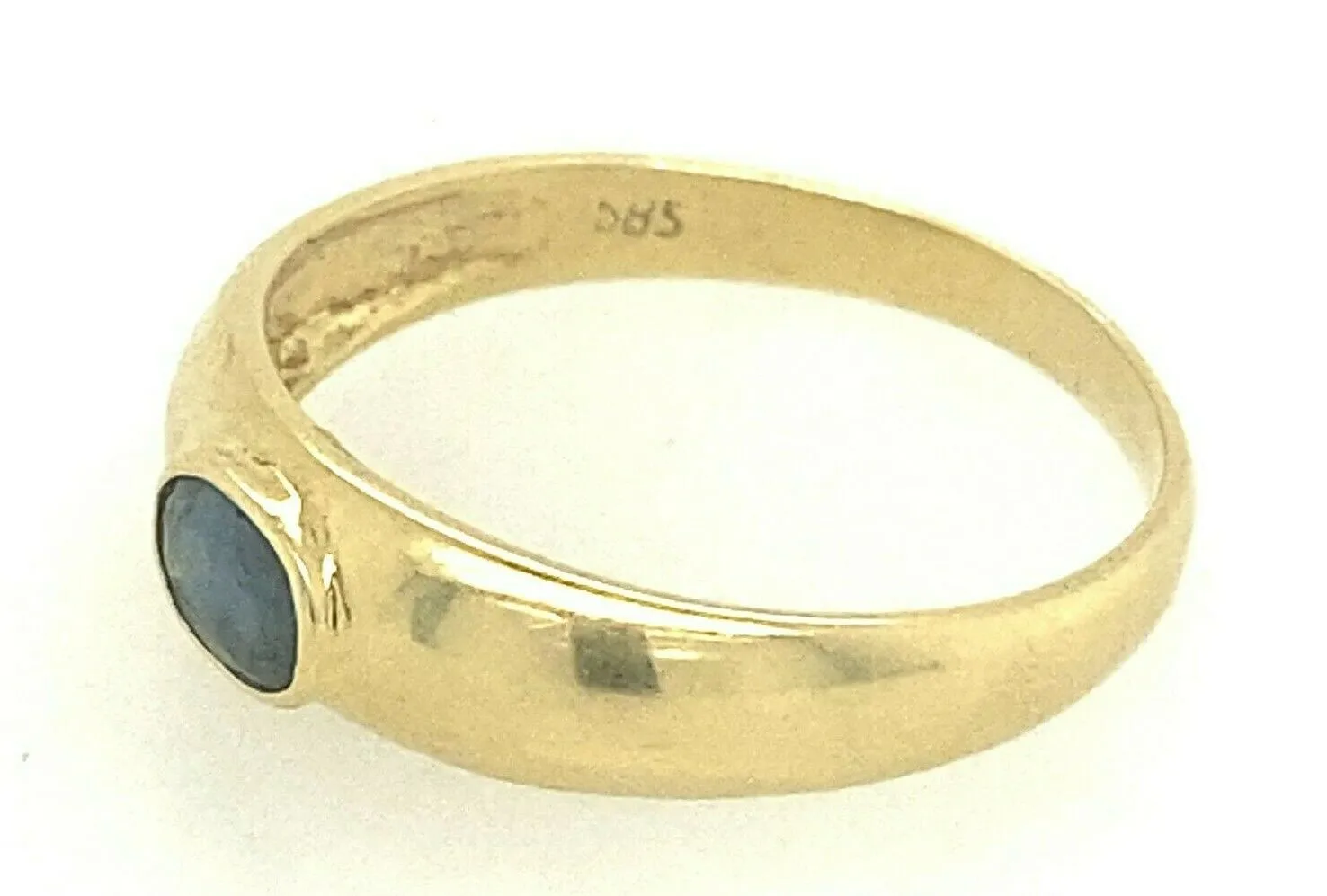 14ct Yellow Gold 0.40ct Sapphire Ring