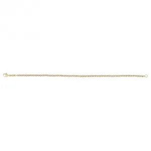 9ct Yellow and White Gold Ball Chain Bracelet GB515