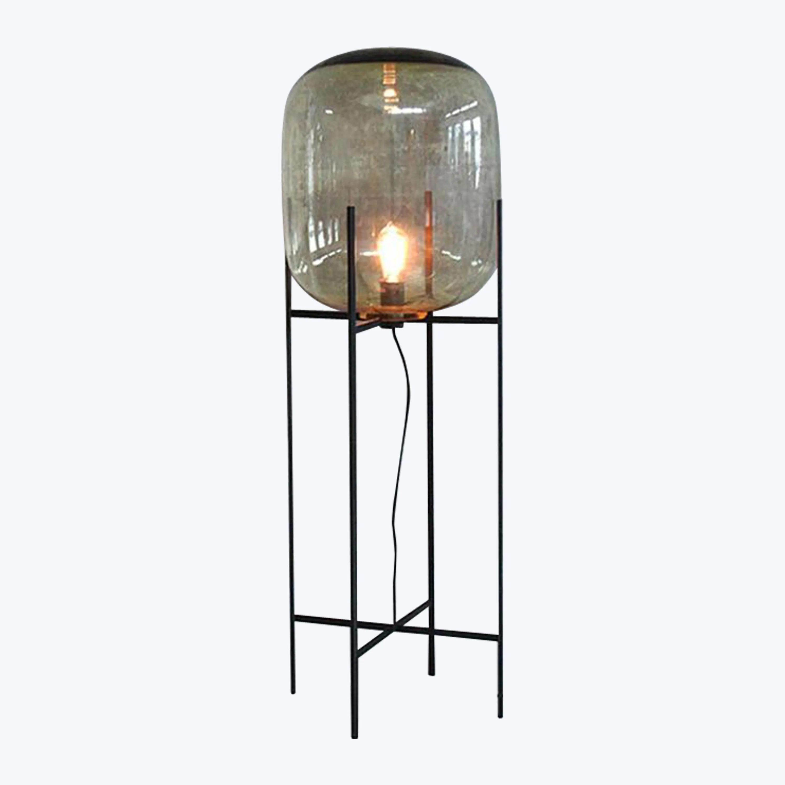 Amber Floor Lamp