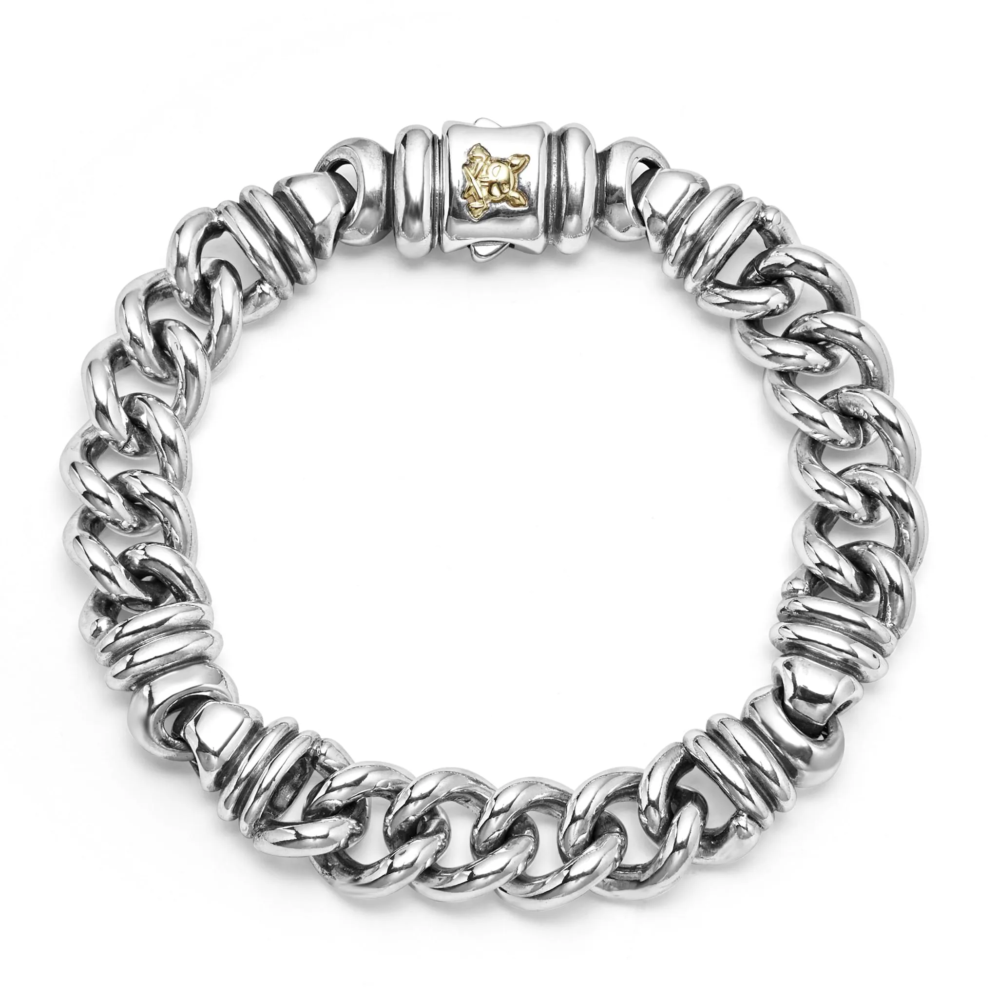 Anthem Twist Curb Chain Bracelet | 12mm