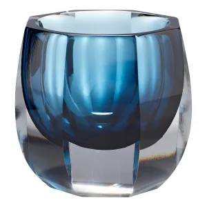 Cyan Design 11253 Azure Oppulence Vase - Blue & Clear - Small