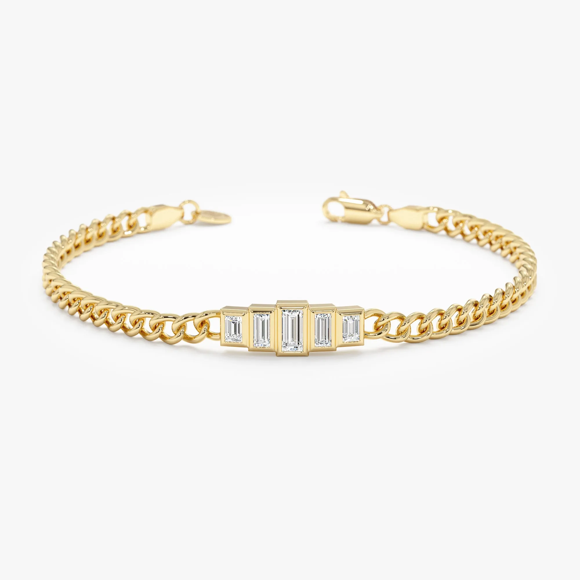 Graduated Diamond Bar Bracelet, Ahava