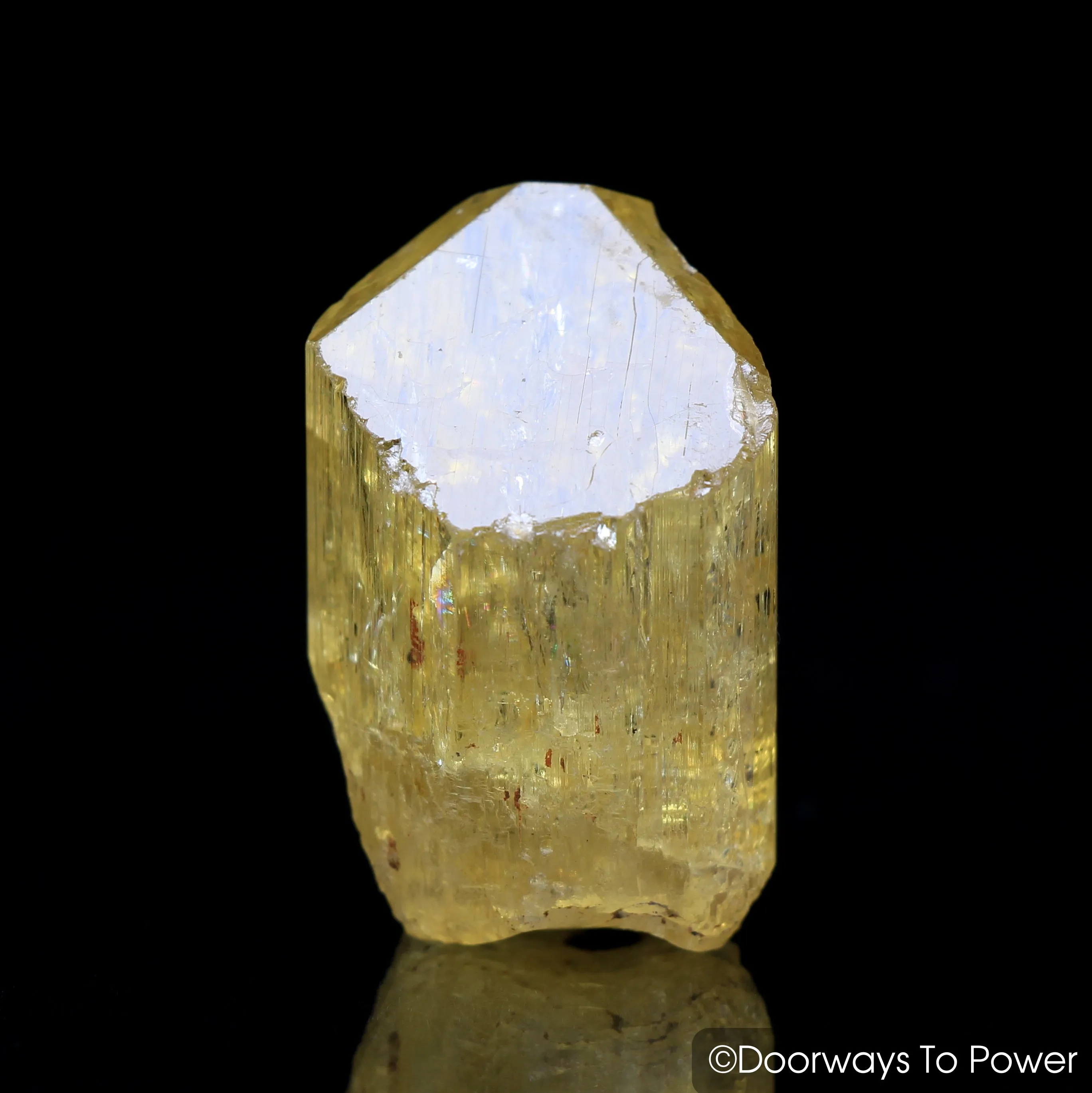 Honey Yellow Scapolite Rare Gemstone Tanzania 'Collectors Quality'