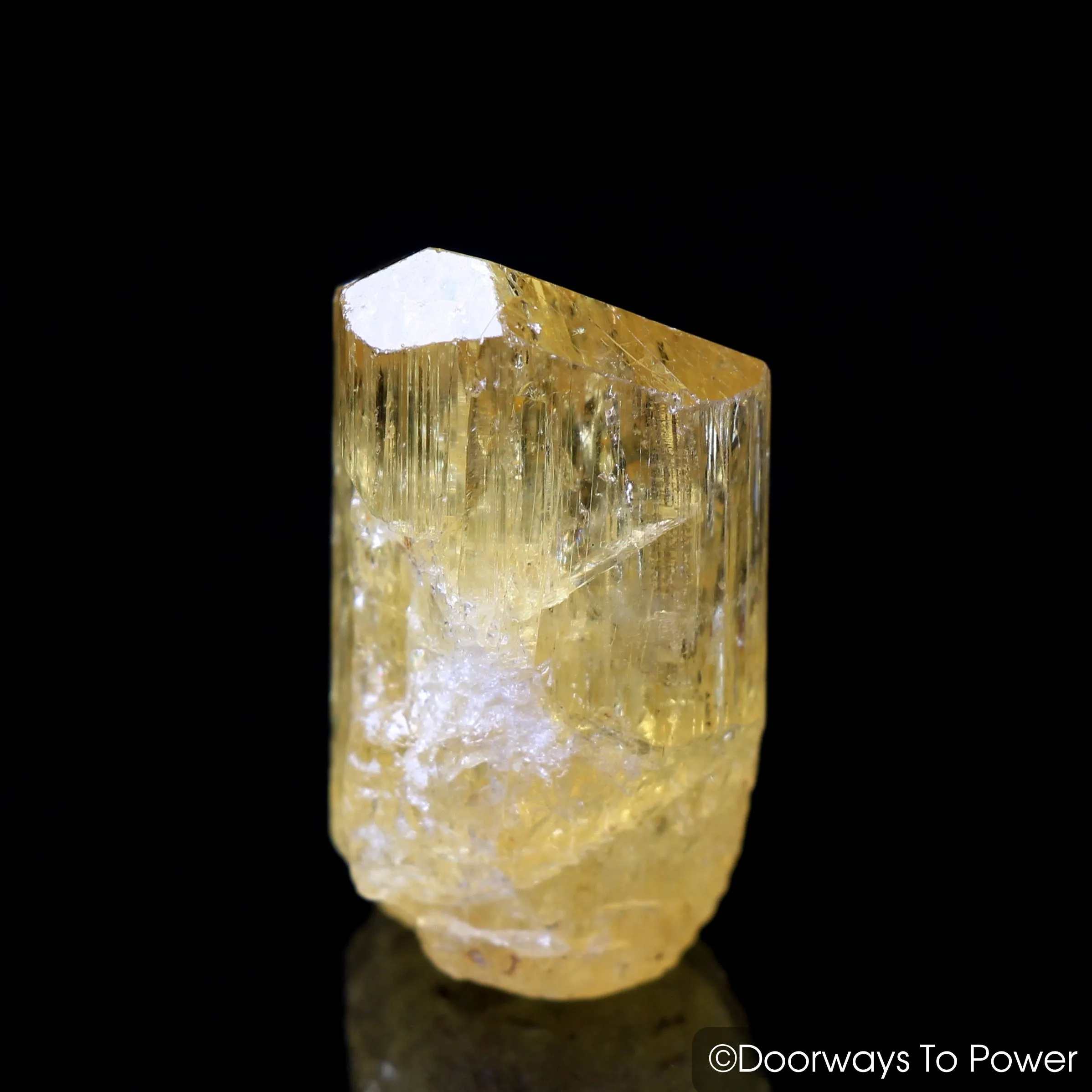 Honey Yellow Scapolite Rare Gemstone Tanzania 'Collectors Quality'