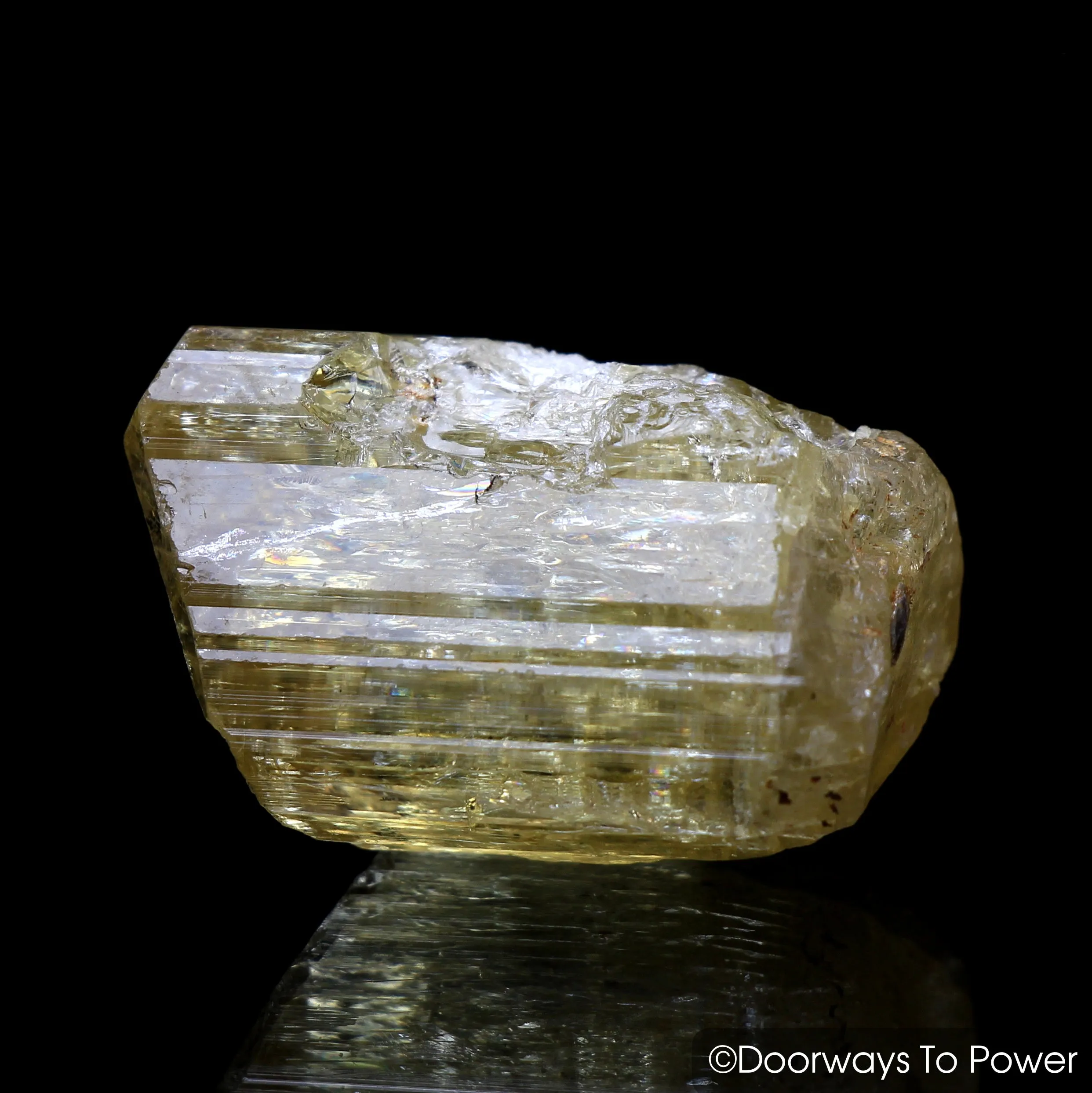 Honey Yellow Scapolite Rare Gemstone Tanzania 'Collectors Quality'