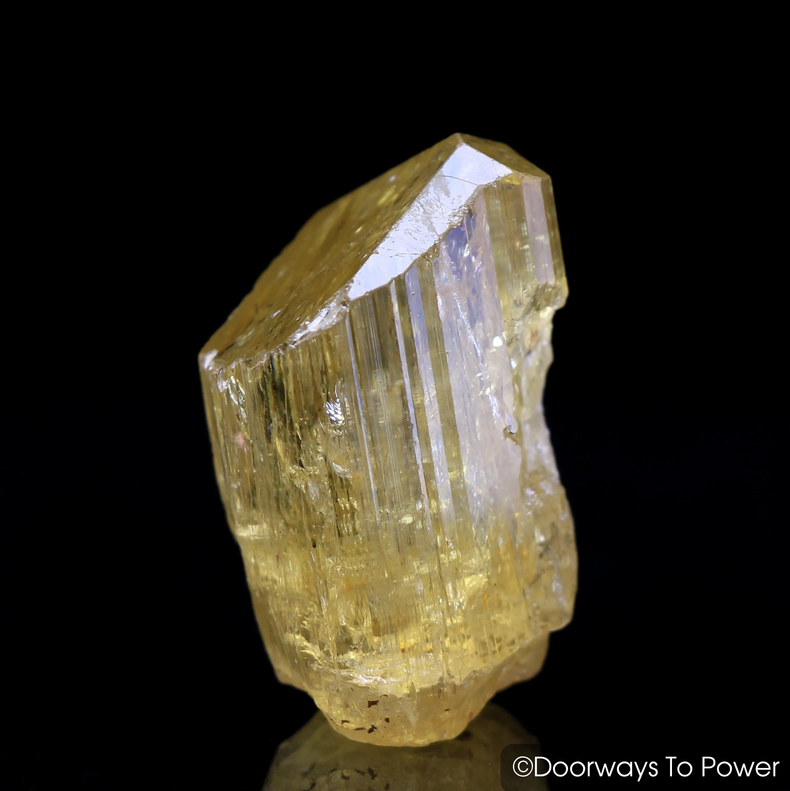 Honey Yellow Scapolite Rare Gemstone Tanzania 'Collectors Quality'