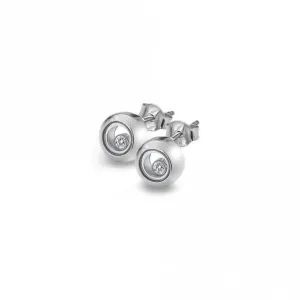 Hot Diamonds Anais Silver Encase Circle Earrings AE015