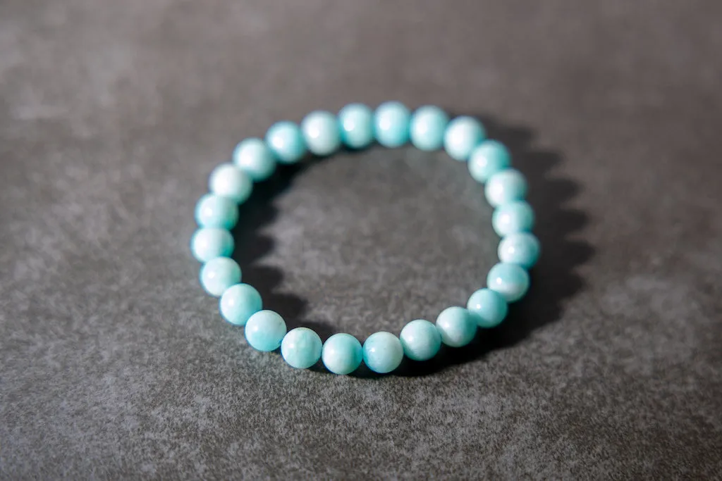 Luxury Peruvian Amazonite Natural Gemstone Bracelet