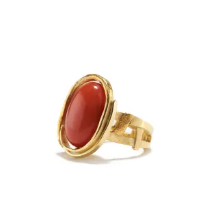 Red Coral Ring