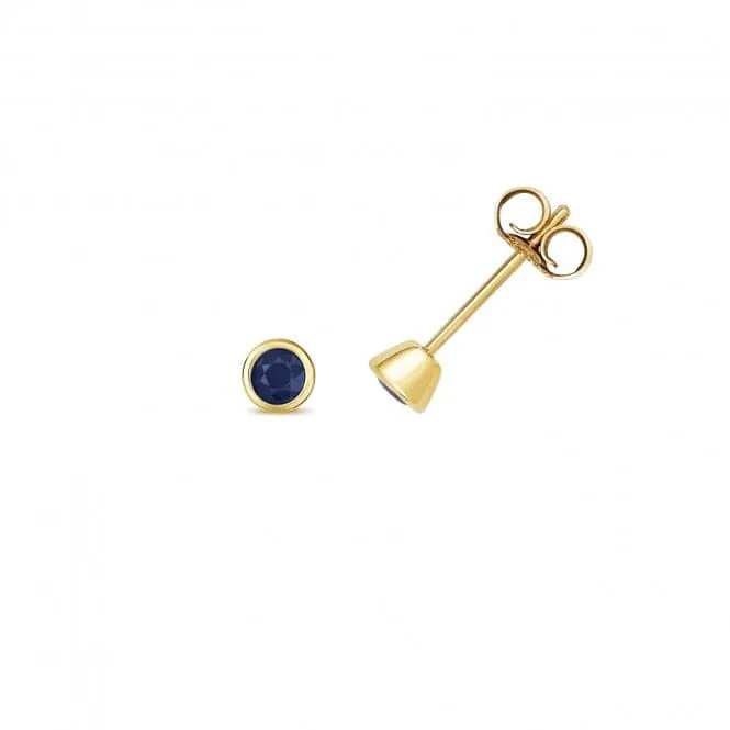 Sapphire Earring Stud Earrings ED280S