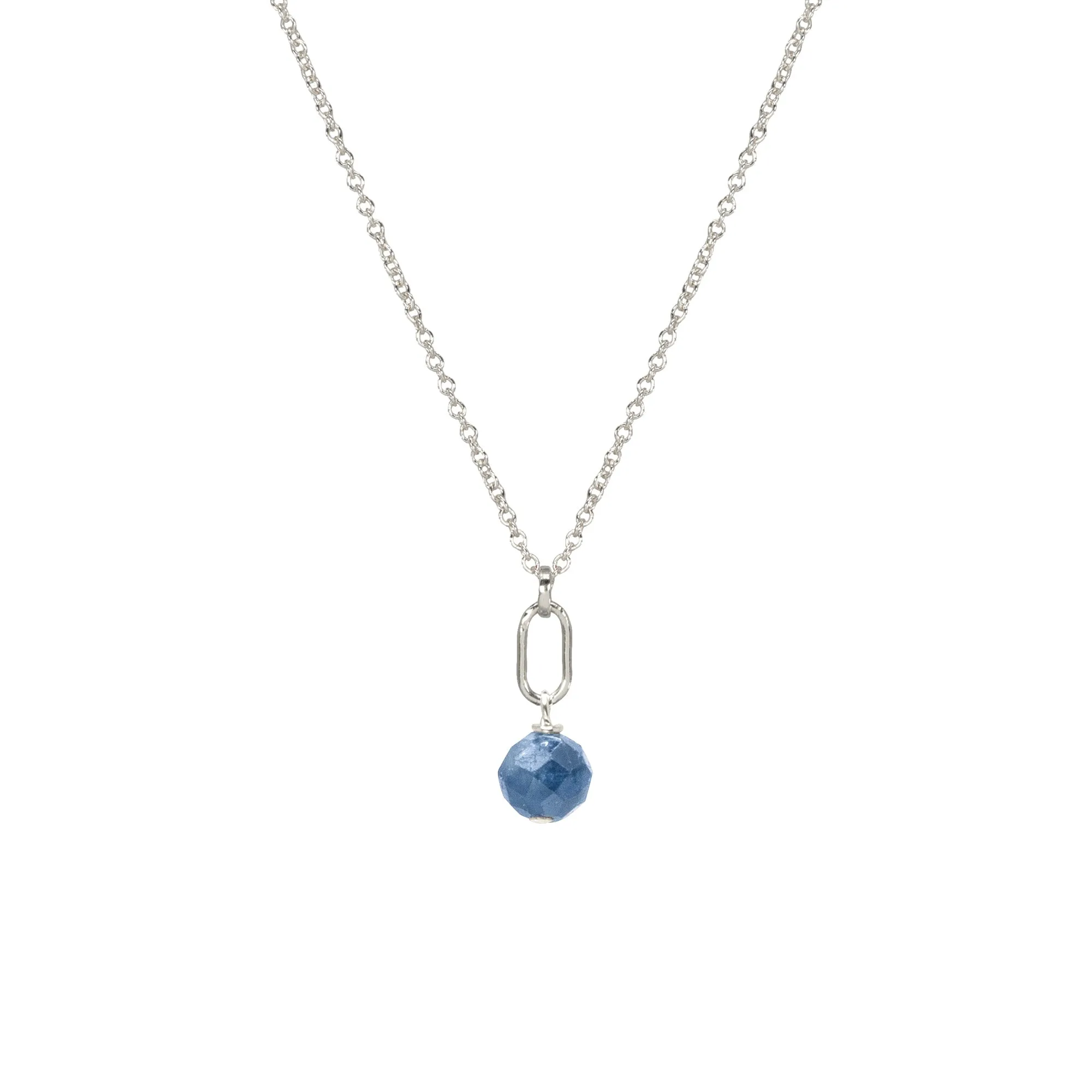 September Birthstone Sapphire Necklace