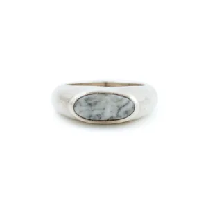 Silver x White Buffalo Pill Signet