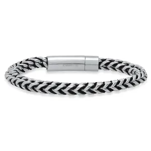 SteelTime Rugged Style Franco Chain Bracelet