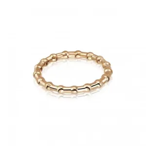 Treasures Bobble Stacking 18ct Gold Plated Ring TR01_GP