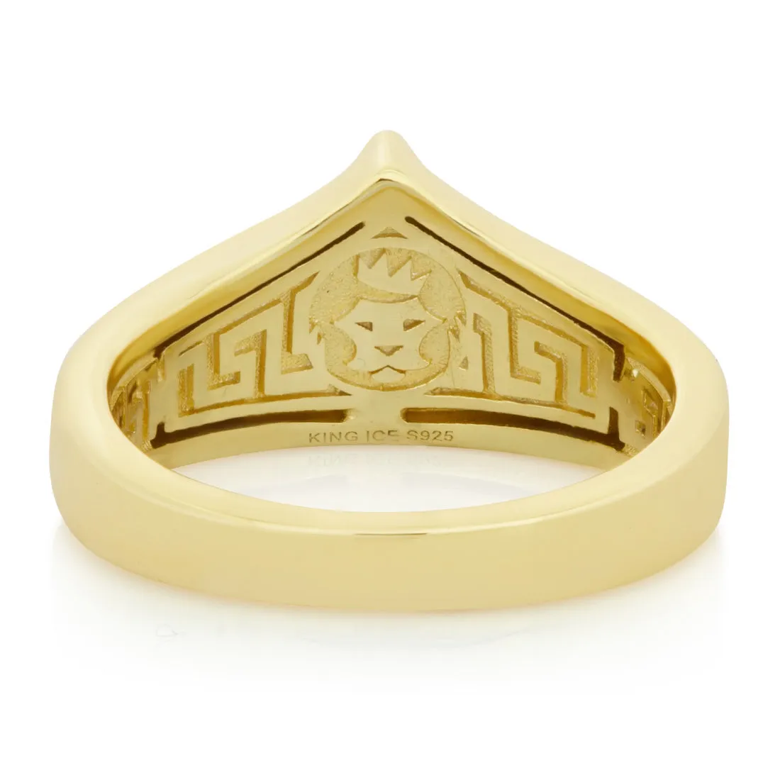 Trillion-Cut Signet Ring